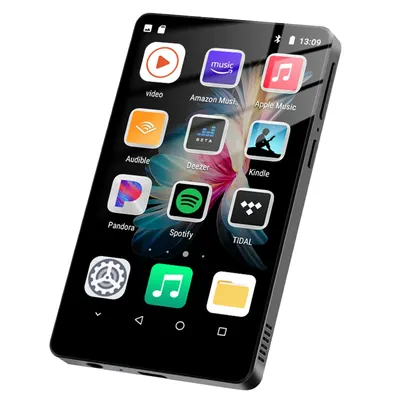 WiFi Bluetooth MP4 Player MP3 Music Player HiFi Sound Quality 1080P Ultra HD 4 inch Touch Screen Personal Video Player