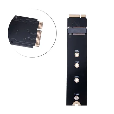 For MacBook Air 2012 SSD Adapter Connector M.2 NGFF SATA SSD Converter Adapter Riser Card Board For