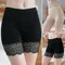 Sexy Lace Edge Soft Seamless Safety Short Pants Summer Under Skirt Shorts Modal Ice Silk Breathable Short Tights Women Underwear
