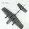 HEEWING/HEE WING T1 Ranger PNP VTOL conversion pack FPV Airplane 730MM wingspan EPP FPV Dual motor RC plane Modifications