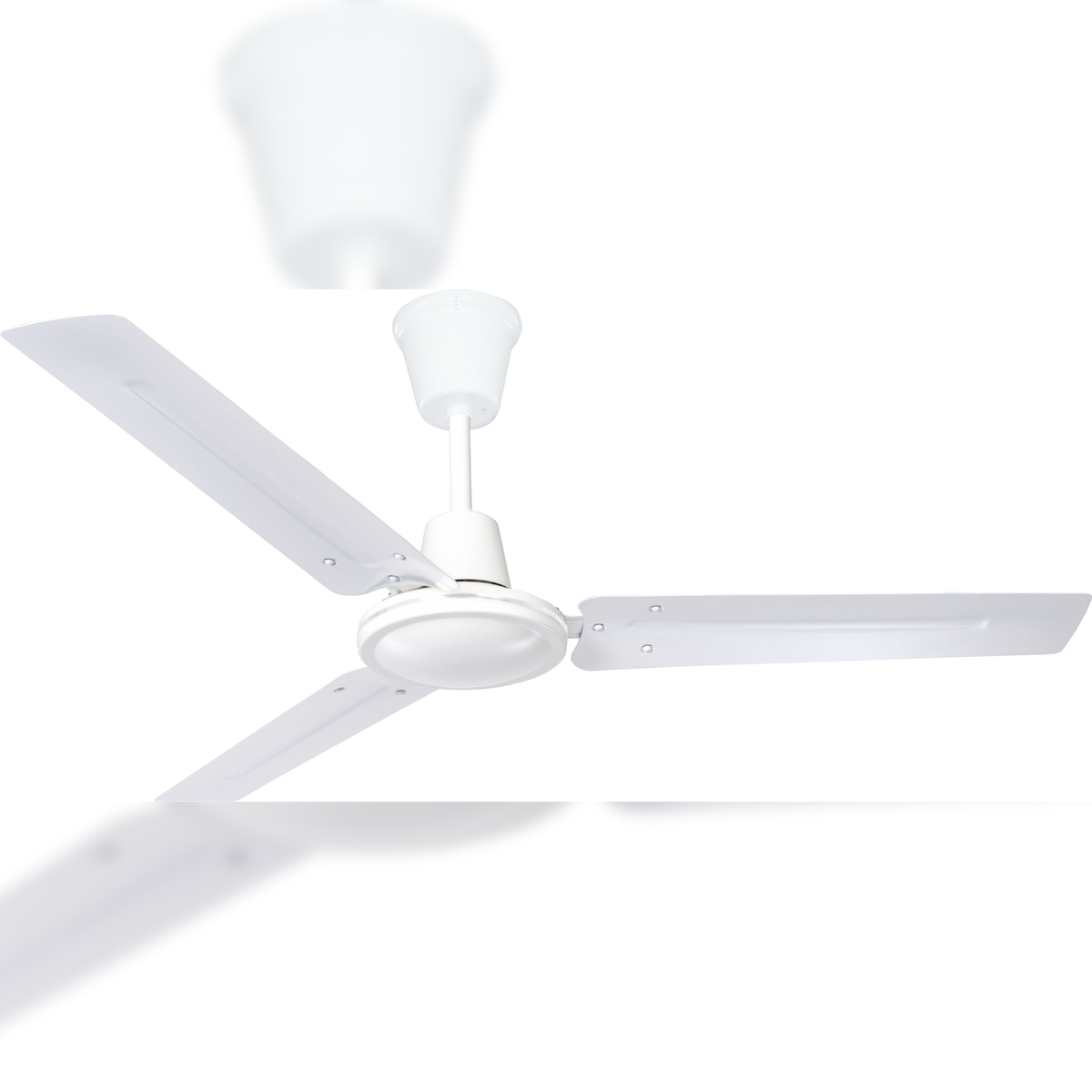 DeKo Deckenventilator Pacific Weiß 120 cm mit Wandregler 120 Image