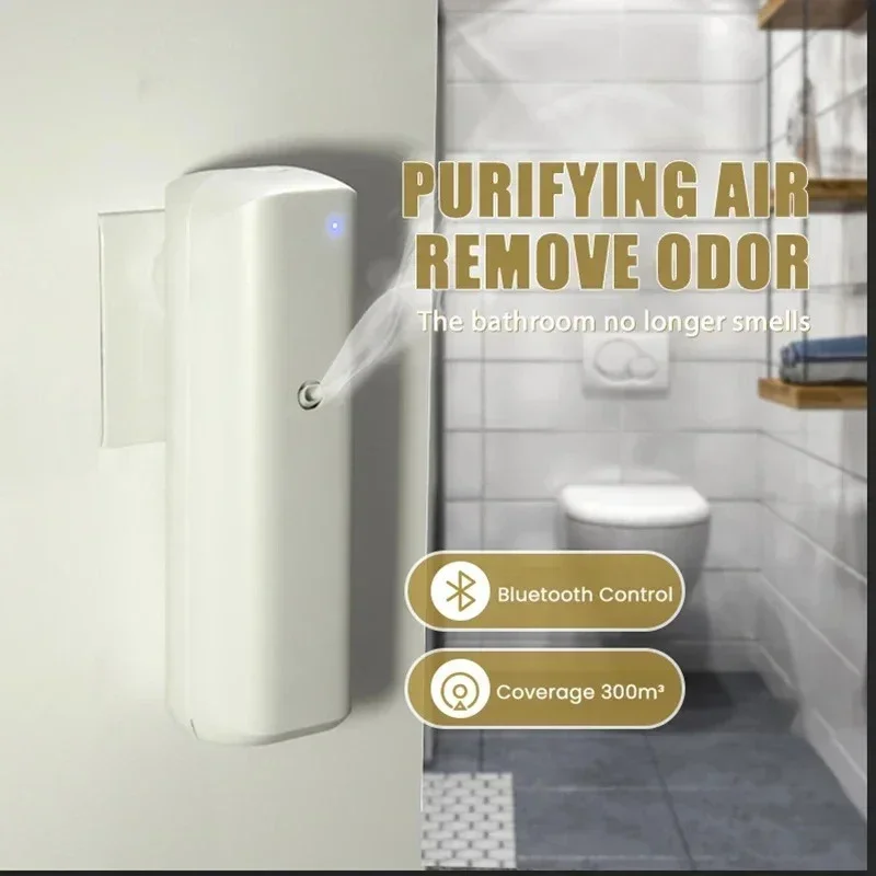 Kleiner aromatischer Öl diffusor Bluetooth-Duft diffusor Sockel Stil Aroma öl diffusor für zu Hause Toilette Lufter frischer Gerät Image