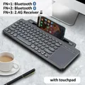 Mini tastiera Tastiera wireless Bluetooth Tastiera universale per giocatori 2.4G per Windows Android IOS Tablet iPad Accessori per PC