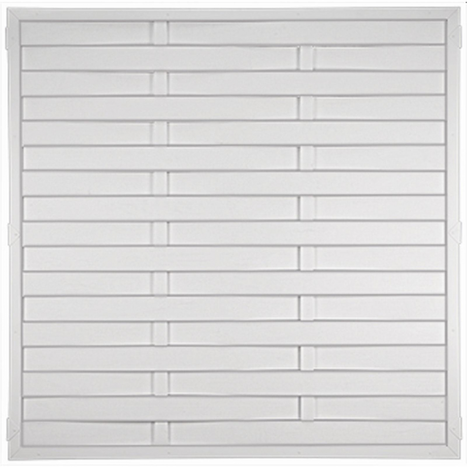 T&J Lamellenzaun LIGHTLINE Sichtschutzzaun, 180x180 cm Image