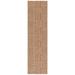 Brown 79 x 79 x 0.375 in Area Rug - Ebern Designs All-Weather 648 Area Rug In Natural/ | 79 H x 79 W x 0.375 D in | Wayfair