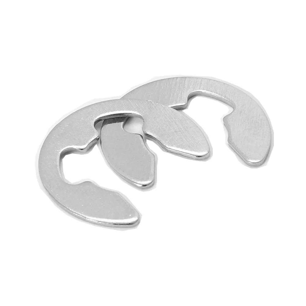 GB896 Öffnungsring aus Edelstahl 304, M2, M2,5, M3, M4, M5, M6, M8, M9, M12, M15, geteilte Unterlegscheibe, E-Typ-Sicherungsring Image