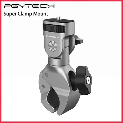 Pgytech Super Clamp Mount 17mm bis 37mm 1/4 "Schraub adapter für Fahrrad-/Fahrzeugs erie