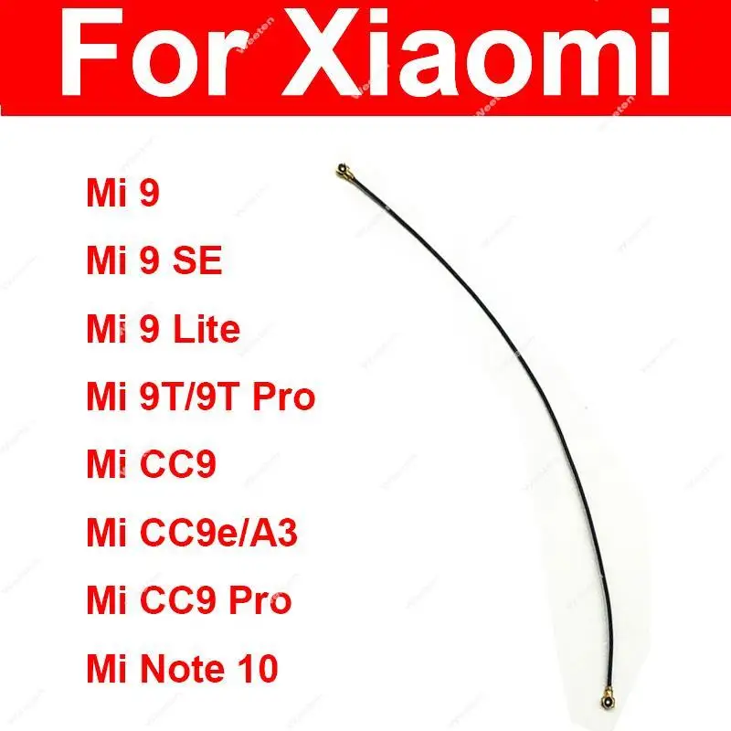 Signal Wifi Antenne Flex Kabel Für Xiaomi Mi 9 Lite 9 SE Mi CC9 Pro CC9e Mi 9T 9T Pro antenne Draht Flex Band Teile Image