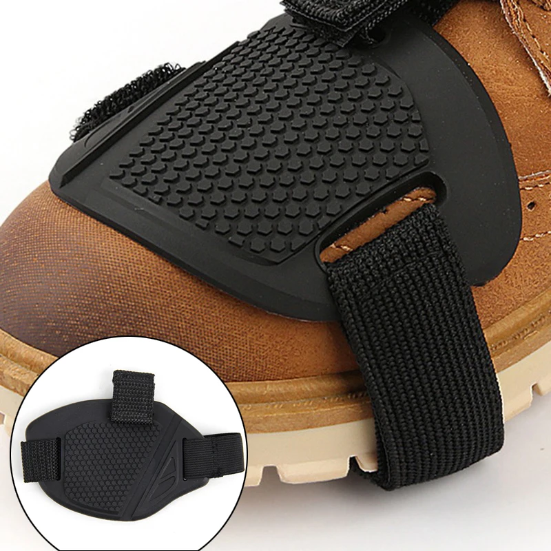 Motorrad Shift Pad Gummi Boot Schutzhülle Einstellbare Shifter Schild Anti Slip Pad Schuh Abdeckung Motorrad Schuh Schutz