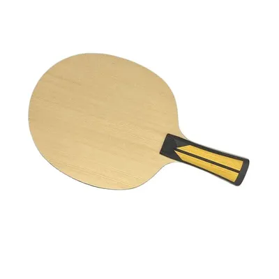 Lemuria-Tischtennisschläger, Hinoki Face Wood, 3-lagige Kohlefaser, Fast Attack Ping-Pong-Paddel, Specia Making Offensive ++ Image