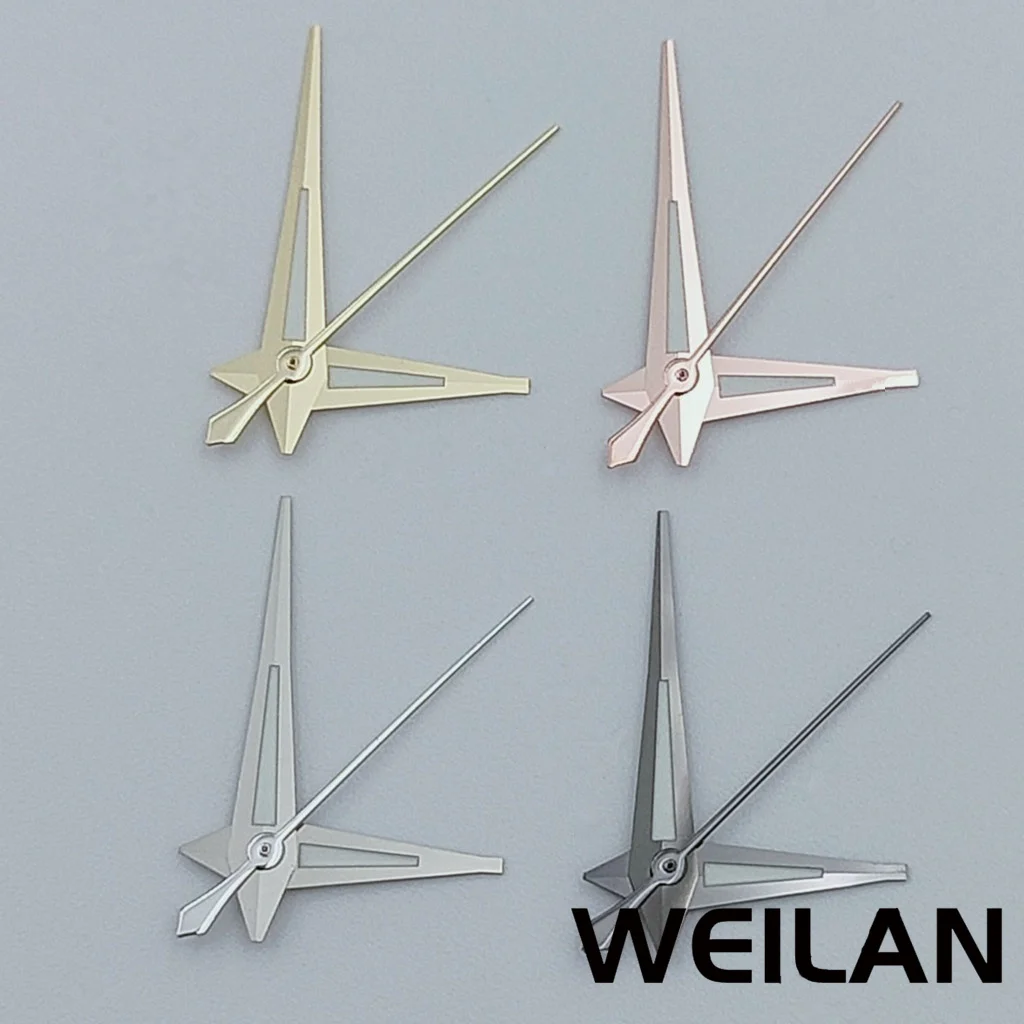 Silber Gold Roségold Gun Uhrzeiger passen NH35 NH36 7S26 7S36 4R35 4R36 Uhrwerk Image