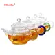 250ml Mini blume teekanne mit filter Praktische Flasche Blume Teetasse Glas Teekanne mit Tee-ei Tee