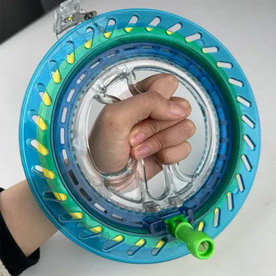 Kristall Drachen Schnur Rad Handgriff Rad Lager Rad Erwachsenen Drachen Flug werkzeug abs Anti Drop Image