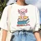 Axolotl t shirt women streetwear summer Tee girl anime Japanese graphic clothing