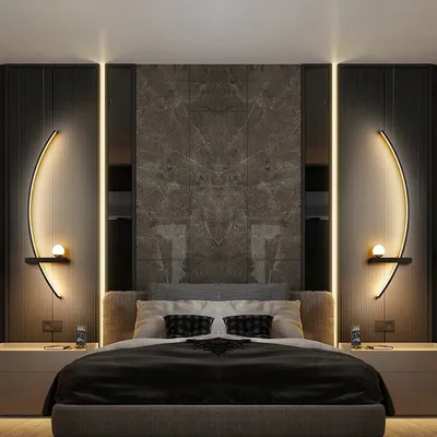 LED Wall Lamp 55/105CM Smart Remote Control Left Right Lighting Wall Sconces Bedroom Bedside Living Room Home Led Lights Lustre