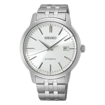 Seiko - Herrenuhr Seiko silber - edelstahl Herrenuhren 1 ct