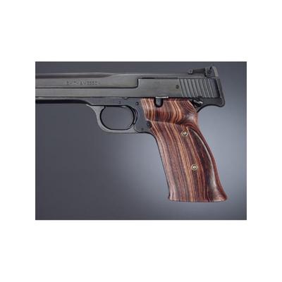 Hogue S&W 41 Kingwood R. hand thumb rest checkered 41661