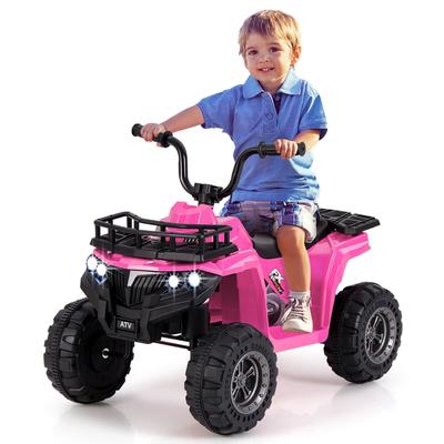 Costway Kids Ride On Electric ATV 6V 4-Wheeler Quad Car with - See Details