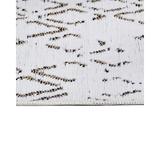 White 140 x 64 x 0.4 in Area Rug - Latitude Run® Javyon Cotton Area Rug w/ Non-Slip Backing Cotton | 140 H x 64 W x 0.4 D in | Wayfair