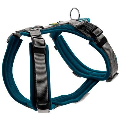 Hunter - Maldon Up - Hundegeschirr Gr M/L blau/grau