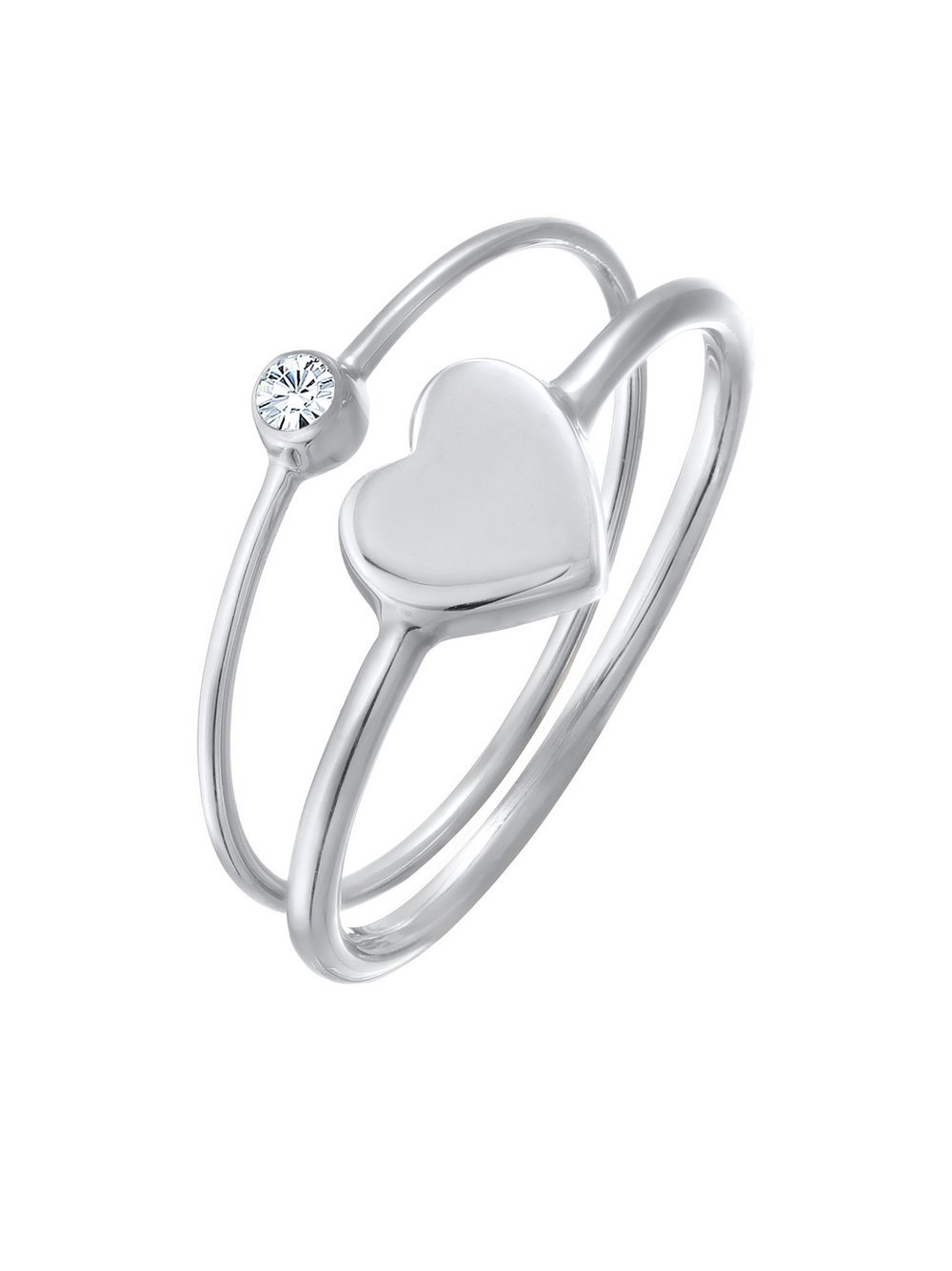 Elli Ring Damen silber, 52 Image
