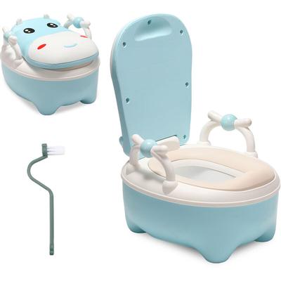 Baby Töpfchen Kindertoilette Antirutsch Kuh Babytopf ab 1 Jahr Nachttopf für Kinder ab 1 Jahr Image