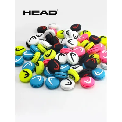 2pcs/lot HEAD Circular Tennis Racket Shock Absorber Vibration Dampeners Silicone Durable PRO DAMP