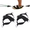 2 PCS Fitness Attachment Ankle Straps Glute Kickback Leg Exercise Abductors Resistance for Cable