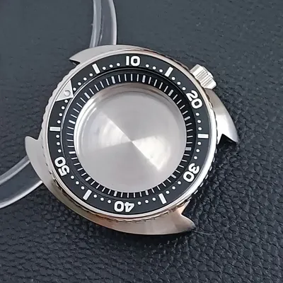 SRPE Case 42mm Case Fit NH35 MH36 Movement Case Stainless Steel Case Sapphire Glass case 22mm strap Watch Box NH35 Dial
