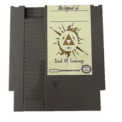 NES Rom Hack for The Legend of : Trial of Courage NES Game Cartridge For Single Card 72Pin 8Bit