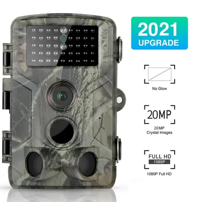 Outdoor Trail Camera 20MP 1080P HD Waterproof Wildlife Hunting Scouting Game Infrared Night Vision