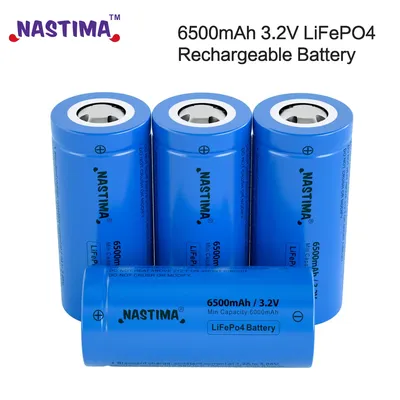 4 stücke Lifepo4 32700 3 2 V 6500mAh Akku max 5C entladung Mit Flache Top Für