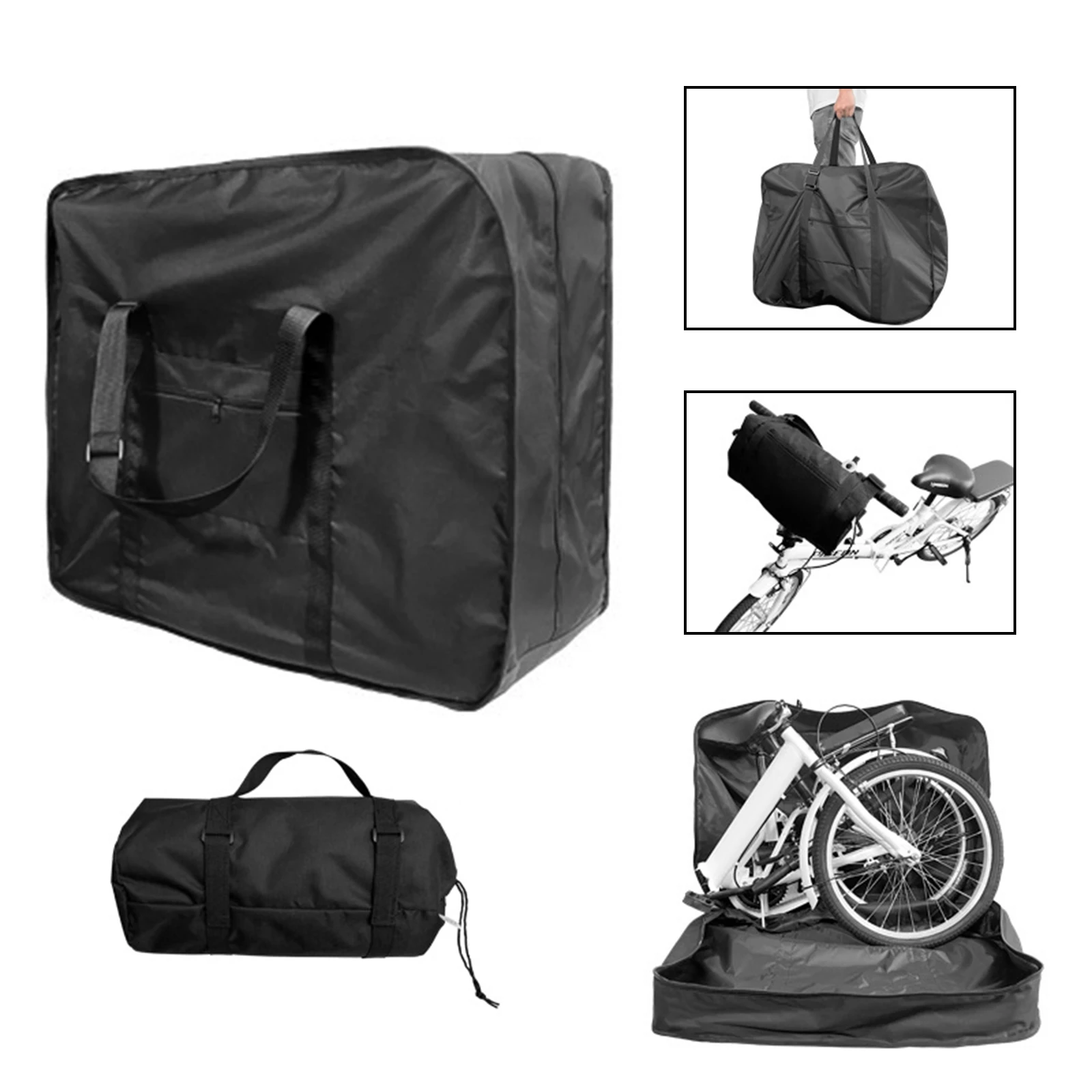 Faltrad Reisetasche Fahrrad Tragbare Transport Tragetasche für 21-26 Zoll Faltrad Image