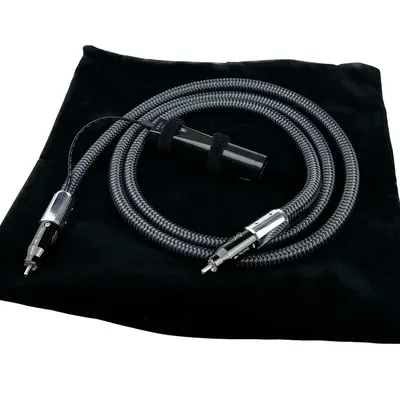 Hi-End WEL Signature Digitales Koaxialkabel PSS Silber HiFi Audio RCA Subwoofer Kabel mit Rauschunterdrückungssystem