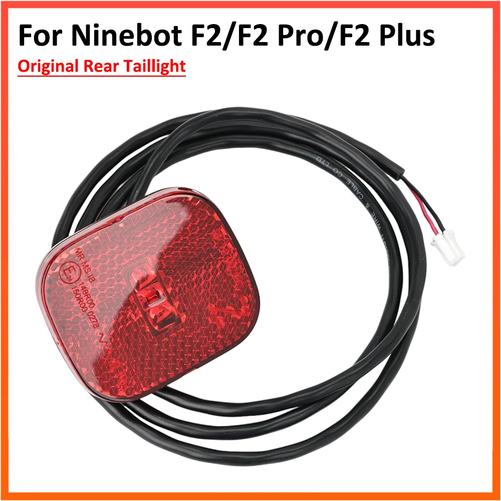 Original Rücklicht für Ninebot KickScooter F2 / F2 Plus / F2 Pro Elektroroller Hinterradbremse LED-Licht Bremslicht Ersatzteile ersetzen Image