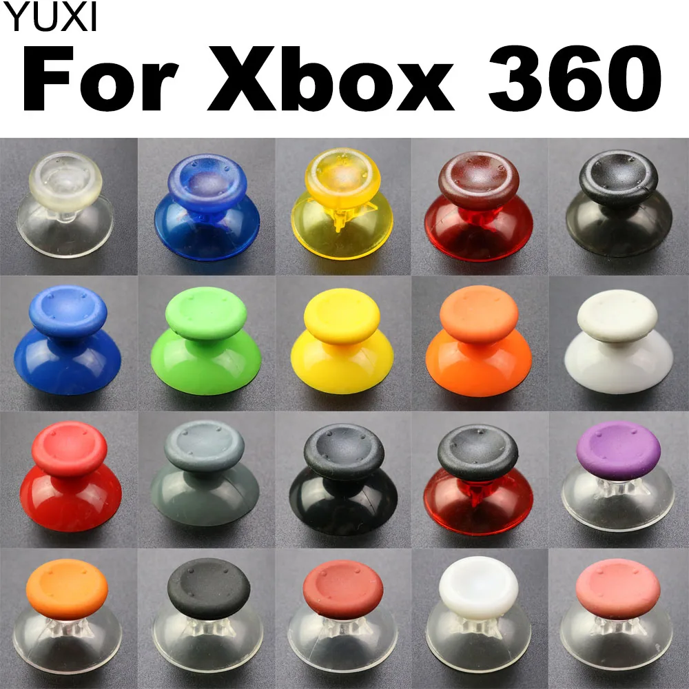 2 Stück für Xbox 360 3D Analog Joystick Thumbs tick Button Grip Caps für Xbox360 Gamepad Controller Ersatz zubehör
