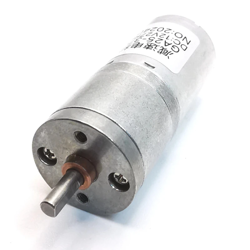 JGA25-370 Getriebemotor Gleichstrommotor 6V 12V 24V elektrischer Getriebemotor hohes Drehmoment 5/10/15/30/60/100/150/200/300/400/500/1000/1200 U/min Image