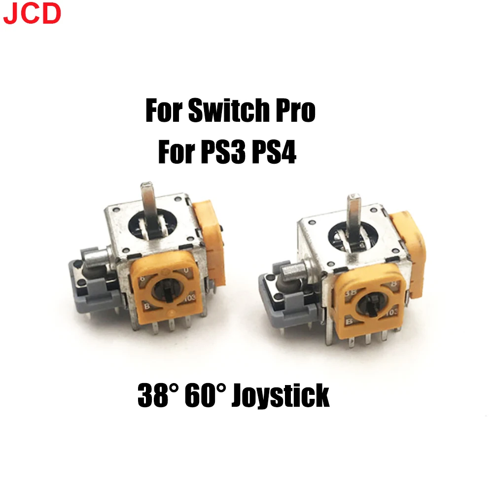 Jcd 1 stücke für switch pro gamepad 3d joystick für ps3 ps4 wireless controller gamepad lron joystick eisen