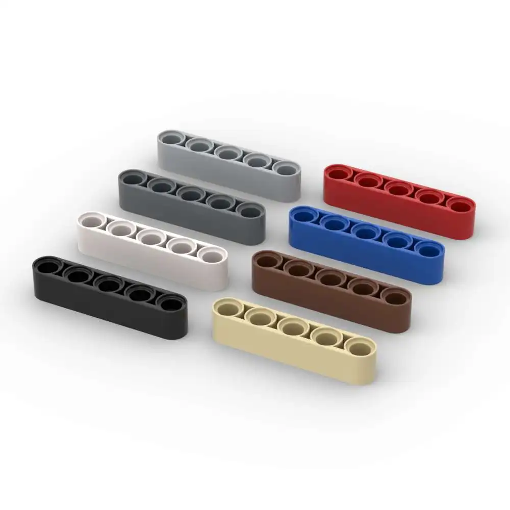 MOC 10PCS 32316 Liftarm Bausteine Kit Dicke 1x5 Stecker Mit Loch Ziegel Partikel Pädagogisches Spielzeug kinder Geburtstag Geschenke Image