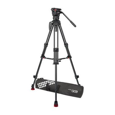 Sachtler 75/2 Mark II Carbon Fiber Tripod System with Ace XL Head & Mid-Level Spread 1018CM