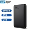 WD Western Digital Mobile Hard Disk 2T Elementi Western Digital 2TB Meccanico ad alta velocità Dati di grande capacità Disco rigido USB 3.0