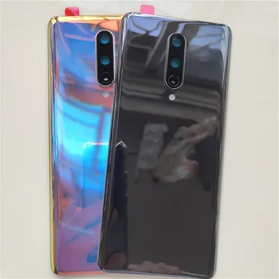 New Back Glass Cover For Oneplus 8 Battery Cover Rear Glass Door Housing Case For Oneplus8 1+8 Battery Cover