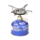 Fornello a gas da esterno (senza accensione) Fornello da campeggio portatile Bruciatore a gas da 3500 W in borsa