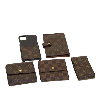 Louis Vuitton Bags | Louis Vuitton Monogram Day Planner Cover Iphone Case Wallet 5set Lv Auth Tb633 | Color: Tan | Size: Os