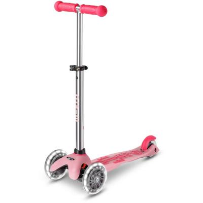 Micro Kickboard Micro Mini Glow Plus LED Scooter (2-5 years) - Frosty Pink