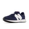 Sneaker NEW BALANCE "MS327", Gr. 44, blau (natural indigo), Textil, Synthetik, sportlich, Schuhe