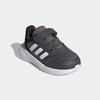 Klettschuh ADIDAS SPORTSWEAR "TENSAUR RUN 3.0 KIDS", Gr. 24, grau (grau four, cloud weiß, core schwarz), Textil, Synthetik, sportlich, Schuhe, für Kinder