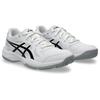 Hallenschuh ASICS "UPCOURT 6 GS", Gr. 33, schwarz-weiß (weiß, schwarz), Textil, Synthetik, sportlich, Schuhe, für Hallensport