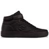Sneaker LOTTO, Gr. 38, schwarz, Synthetik, clean, sportlich, Schuhe, - in angesagtem Midcut Basketball-Design