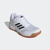 Hallenschuh ADIDAS PERFORMANCE "SPEEDCOURT IN", Gr. 38,5, schwarz-weiß (cloud weiß, core schwarz, gum10), Textil, Synthetik, sportlich, Schuhe